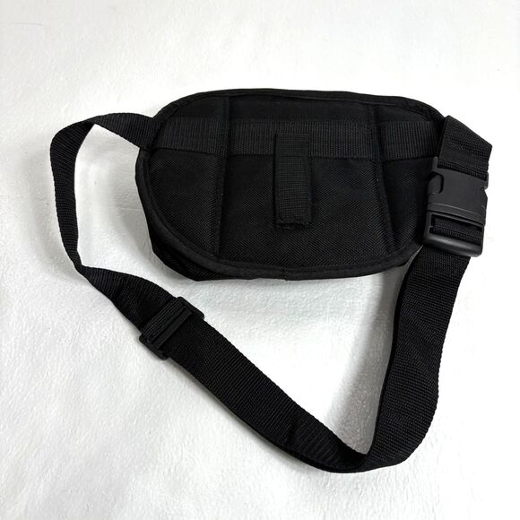 Bulldog Cases Black Medium Fanny Pack Holster Model BD-860 Ambidextrous Nylon - Picture 2 of 11
